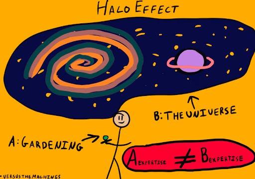 halo effect illustration